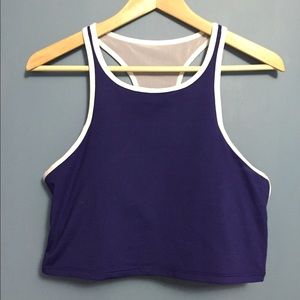 Fabletics workout crop tank
