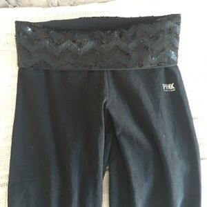 Victoria's Secret sequined leggings NWOT
