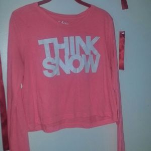 Think snow crop top