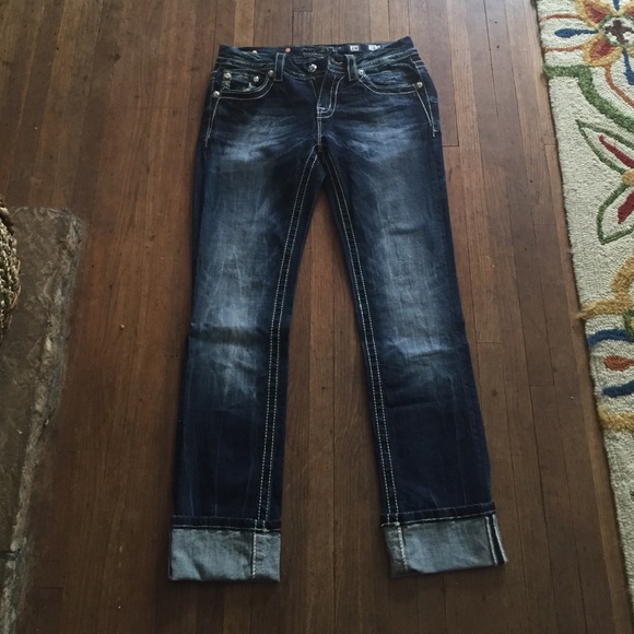 Miss Me Skinny Jeans Straight! Size 28 inseam 31