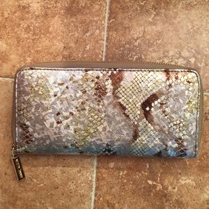 Anne Klein Alligator Alley wallet