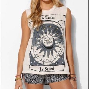 "La lune" urban outfitters muscle tank