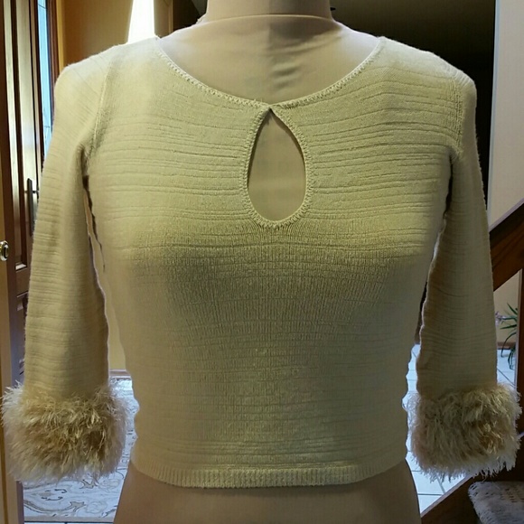 annie b. Tops - Bodycon Crop Top