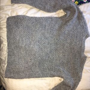 Grey Long Sleeve Sweater