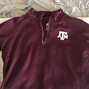 A&M half-zip pullover