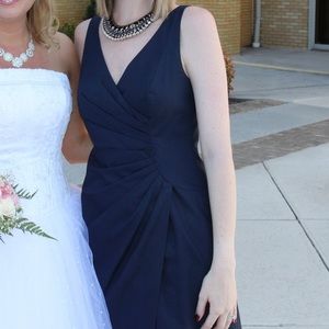 J. Crew navy dress