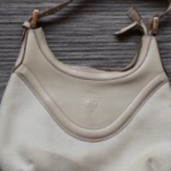 Gucci Leather/Canvas Handbag