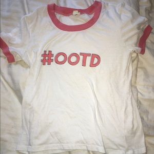 OOTD tee shirt