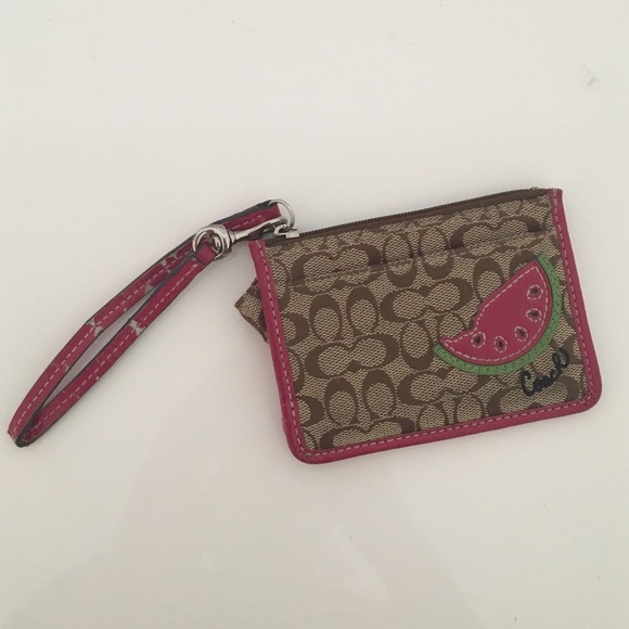 Watermelon Coach Wallet - Picture 1 of 3