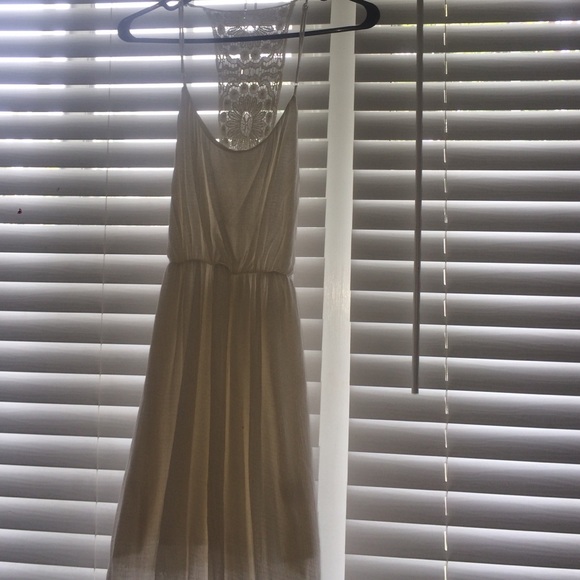 Cream Maxi Dress