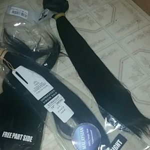 Malaysian Human Hair  w/ Free Part Closure
