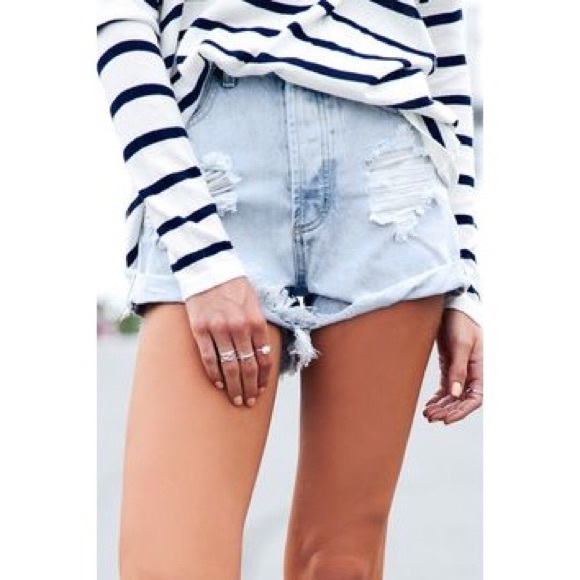 One Teaspoon High Waist shorts