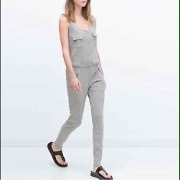 Zara gray Jumpsuit