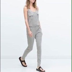 Zara gray Jumpsuit