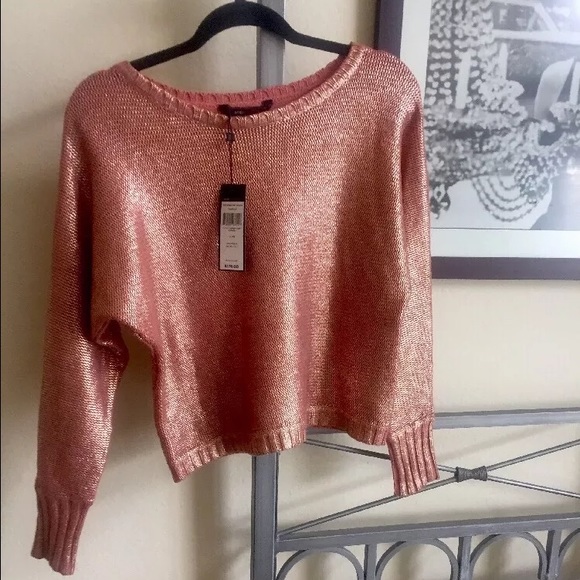 NWT BCBG MAXAZRIA coral "Camille" XS org $178 - Picture 3 of 3