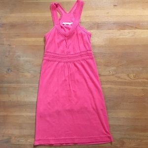 Athleta knit crochet dress