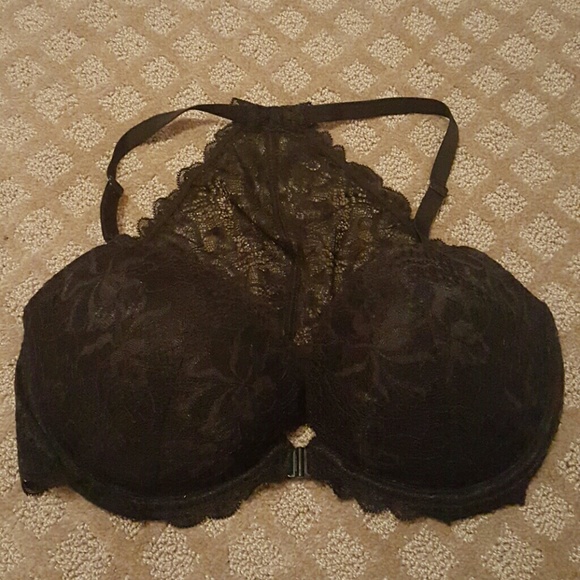 NWOT VS pink lace date racerback 34DD