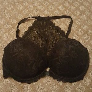 NWOT VS pink lace date racerback 34DD