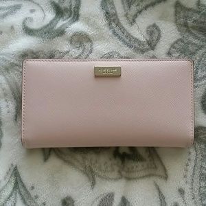 Kate Spade Stacy wallet light pink
