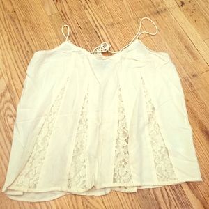 Lace tank top