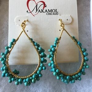 Chicago Alv Drop Earrings NWT