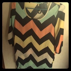 Size small the 21 chevron dress!