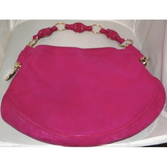Authentic YSL Magenta Hobo ➡ ️Also have in purple - Picture 3 of 4