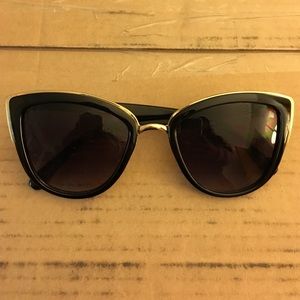 Gold CatEye Sunglasses