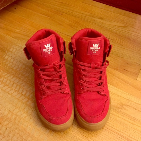 Supra Red Sneakers