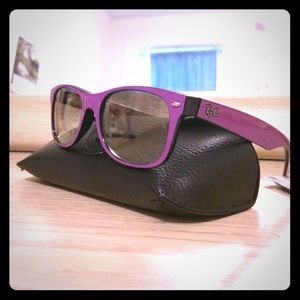 💸SOLD💸 Ray-Ban New Wayfarer Sunglasses violet