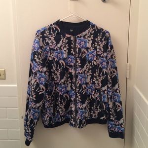 Gap floral bomber jacket