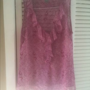 Anne Taylor Ruffled Shirt