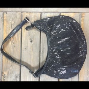 Black Sequin Purse