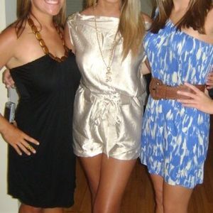 Champagne/Gold H&M Romper