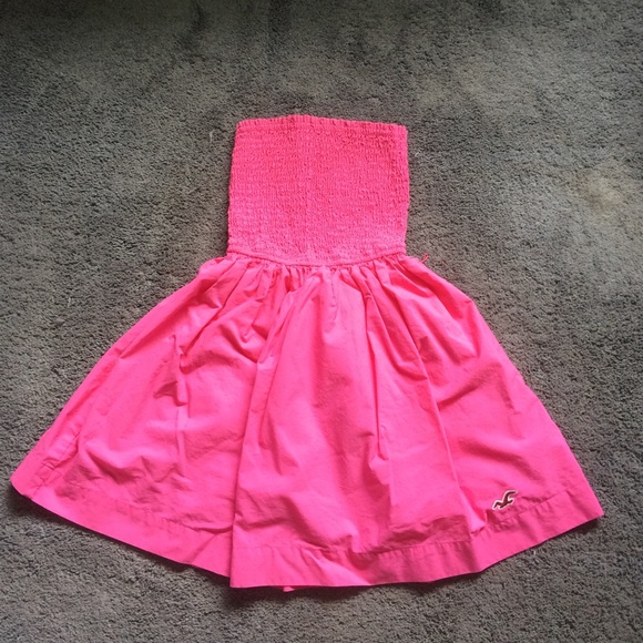 Hollister strapless dress