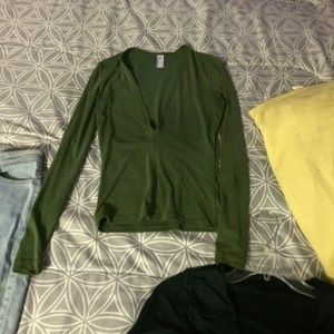 Top cute green
