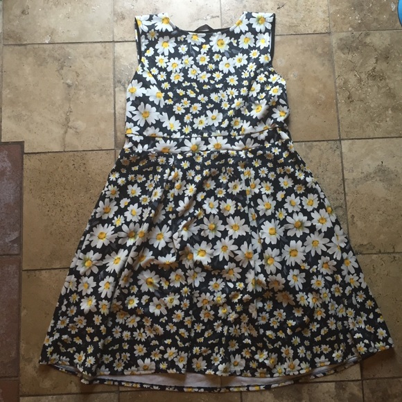 Perfect daisy plus size dress, great for work
