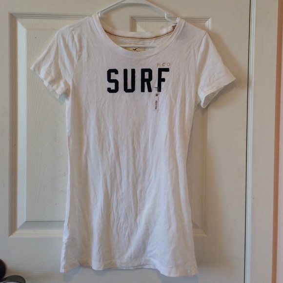 White "Surf" T-Shirt