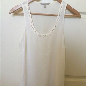🚫SOLD🚫Cream sleeveless Banana Republic top!
