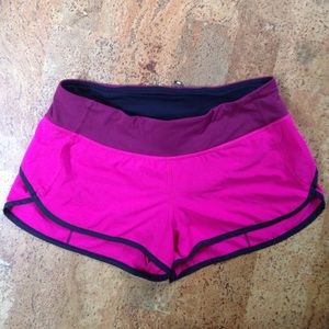 EUC! Beautiful Lululemon 4 way Speed Shorts.