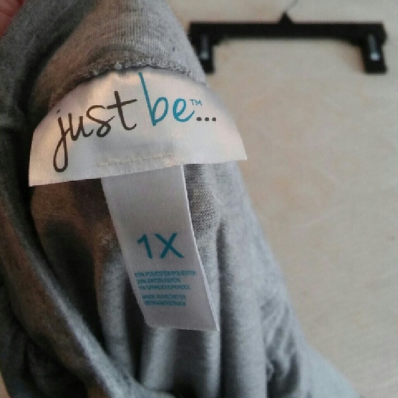 Gray hi-low skirt - Picture 3 of 4