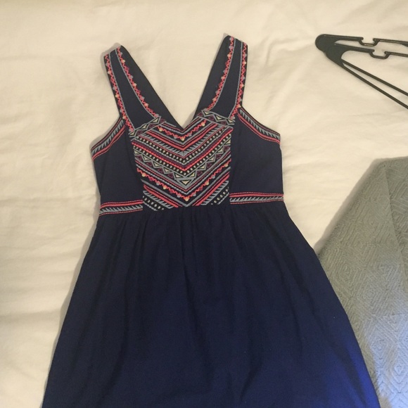 American Eagle fit and flare dress.