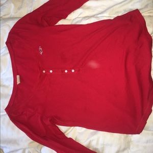 Red Holister long sleeve