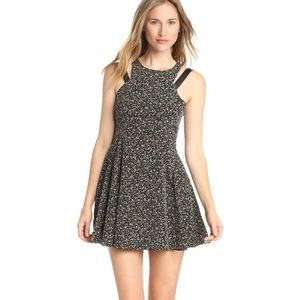 BCBGeneration Women's Seamed Flare Dress