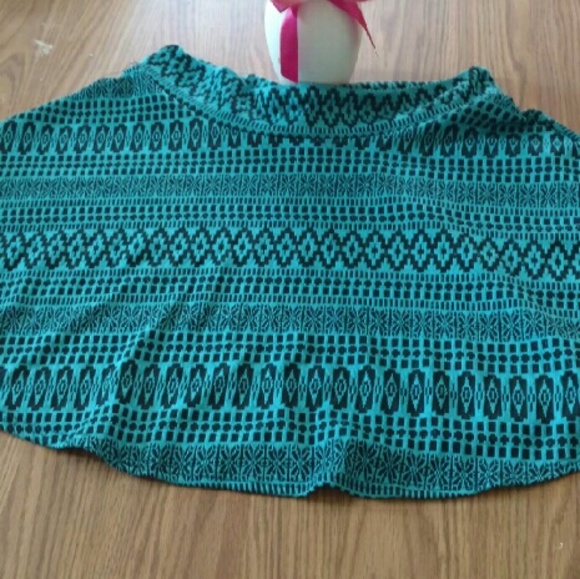 Aquamarine skater skirt