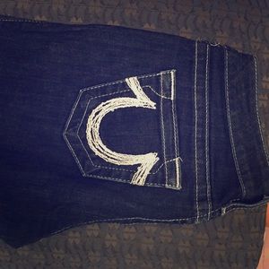 True religion jeans size 28 dark wash