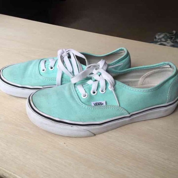 tiffany blue vans