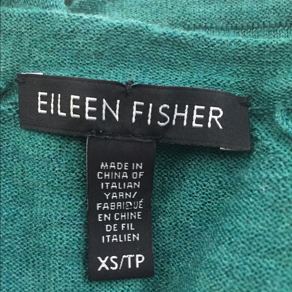 Eileen fisher wool sweater XS in teal. - Picture 1 of 4