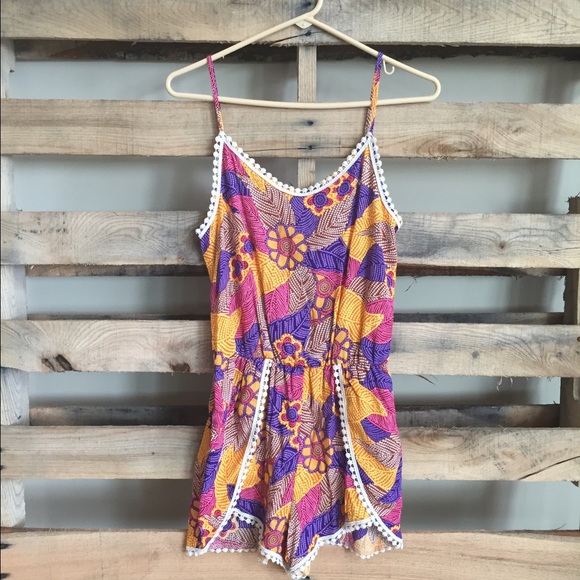 Bright summer romper