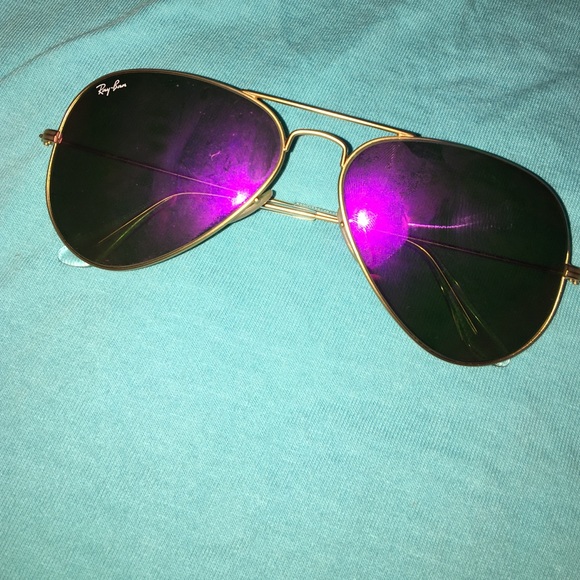 Pink Aviator Ray Bans- read description